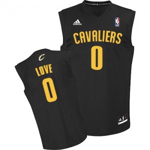 Maillot NBA Swingman Kevin Love #0 Cleveland Cavaliers Fashion Noir - Homme