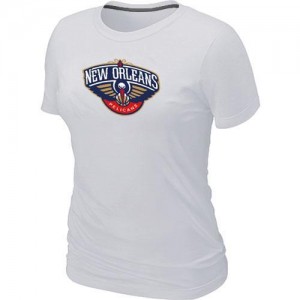 New Orleans Pelicans Big & Tall Blanc T-Shirt d'équipe de NBA boutique en ligne - pour Femme
