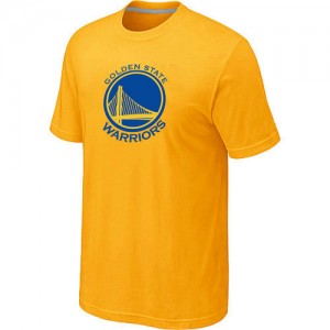 T-Shirt NBA Golden State Warriors Jaune Big & Tall - Homme