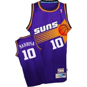 Maillot NBA Authentic Leandro Barbosa #10 Phoenix Suns Throwback Violet - Homme