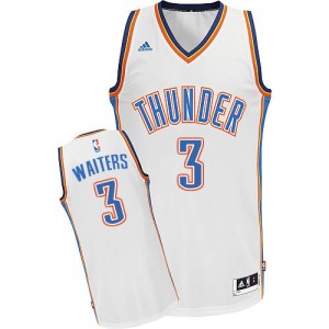 Maillot NBA Swingman Dion Waiters #3 Oklahoma City Thunder Home Blanc - Homme
