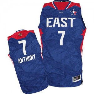 Maillot Adidas Bleu 2013 All Star Authentic New York Knicks - Carmelo Anthony #7 - Homme