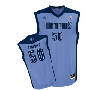 Maillot Adidas Bleu clair Alternate Swingman Memphis Grizzlies - Zach Randolph #50 - Homme