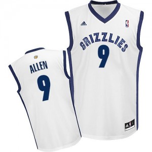 Memphis Grizzlies #9 Adidas Home Blanc Swingman Maillot d'équipe de NBA prix d'usine en ligne - Tony Allen pour Homme