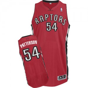 Maillot Authentic Toronto Raptors NBA Road Rouge - #54 Patrick Patterson - Homme