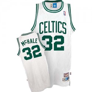 Maillot Mitchell and Ness Blanc Throwback Authentic Boston Celtics - Kevin Mchale #32 - Homme