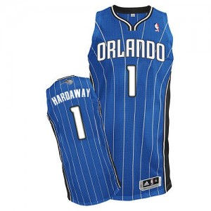 Orlando Magic #1 Adidas Road Bleu royal Authentic Maillot d'équipe de NBA en ligne pas chers - Penny Hardaway pour Homme