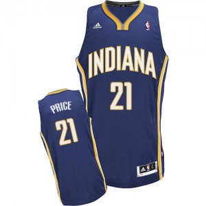 Indiana Pacers A.J. Price #21 Road Swingman Maillot d'équipe de NBA - Bleu marin pour Homme