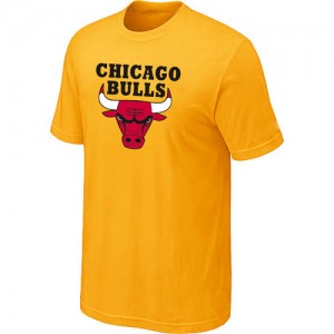 T-Shirt NBA Chicago Bulls Jaune Big & Tall - Homme
