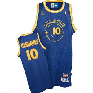 Maillot Swingman Golden State Warriors NBA Throwback Bleu royal - #10 Tim Hardaway - Homme