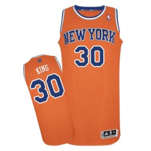 Maillot Authentic New York Knicks NBA Alternate Orange - #30 Bernard King - Homme