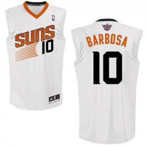 Maillot NBA Authentic Leandro Barbosa #10 Phoenix Suns Home Blanc - Homme