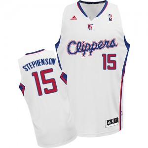 Maillot Swingman Los Angeles Clippers NBA Home Blanc - #15 Lance Stephenson - Homme