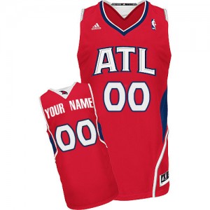 Maillot Atlanta Hawks NBA Alternate Rouge - Personnalisé Swingman - Femme