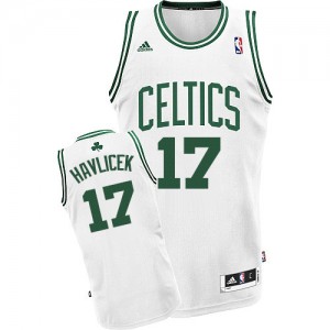 Maillot Swingman Boston Celtics NBA Home Blanc - #17 John Havlicek - Homme