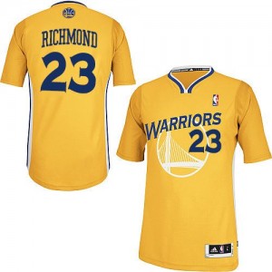 Golden State Warriors #23 Adidas Alternate Or Authentic Maillot d'équipe de NBA Expédition rapide - Mitch Richmond pour Homme