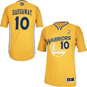 Golden State Warriors Tim Hardaway #10 Alternate Authentic Maillot d'équipe de NBA - Or pour Homme