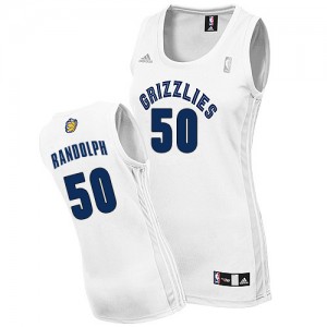 Memphis Grizzlies #50 Adidas Home Blanc Authentic Maillot d'équipe de NBA Peu co?teux - Zach Randolph pour Femme