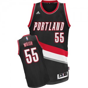 Maillot Swingman Portland Trail Blazers NBA Road Noir - #55 Mike Miller - Homme