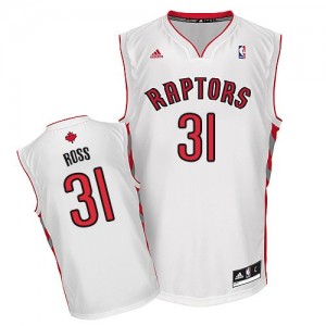 Maillot NBA Toronto Raptors #31 Terrence Ross Blanc Adidas Swingman Home - Homme