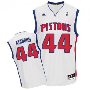 Maillot Swingman Detroit Pistons NBA Home Blanc - #44 Rick Mahorn - Homme