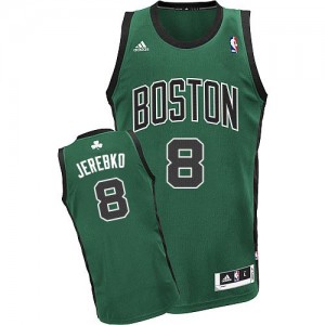 Maillot NBA Swingman Jonas Jerebko #8 Boston Celtics Alternate Vert (No. noir) - Homme