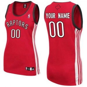Toronto Raptors Personnalisé Adidas Road Rouge Maillot d'équipe de NBA Peu co?teux - Authentic pour Femme
