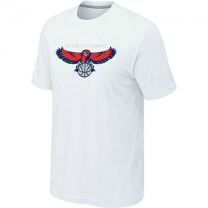 T-Shirt NBA Atlanta Hawks Big & Tall Blanc - Homme