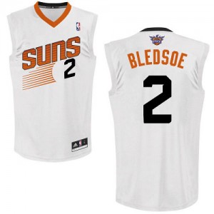 Maillot Authentic Phoenix Suns NBA Home Blanc - #2 Eric Bledsoe - Homme