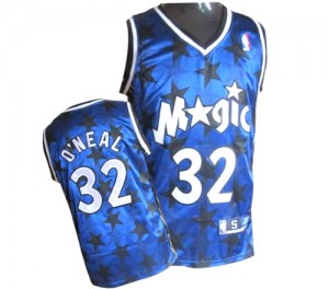 Orlando Magic Shaquille O'Neal #32 All Star Authentic Maillot d'équipe de NBA - Bleu royal pour Homme