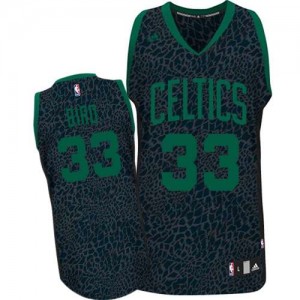 Maillot NBA Noir Larry Bird #33 Boston Celtics Crazy Light Swingman Homme Adidas