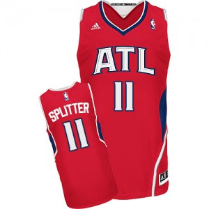 Maillot Adidas Rouge Alternate Swingman Atlanta Hawks - Tiago Splitter #11 - Homme