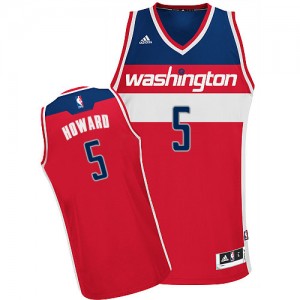 Washington Wizards #5 Adidas Road Rouge Swingman Maillot d'équipe de NBA en ligne pas chers - Juwan Howard pour Homme