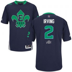 Maillot NBA Bleu marin Kyrie Irving #2 Cleveland Cavaliers 2014 All Star Authentic Homme Adidas