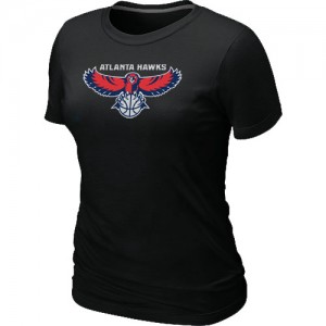 T-Shirt NBA Atlanta Hawks Noir Big & Tall - Femme