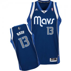 Maillot Swingman Dallas Mavericks NBA Alternate Bleu marin - #13 Steve Nash - Homme