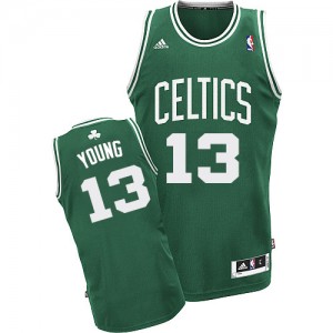 Maillot Swingman Boston Celtics NBA Road Vert (No Blanc) - #13 James Young - Homme