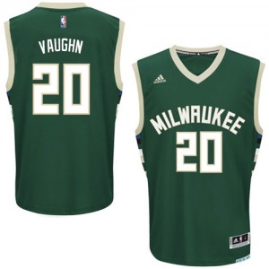 Maillot Swingman Milwaukee Bucks NBA Road Vert - #20 Rashad Vaughn - Homme