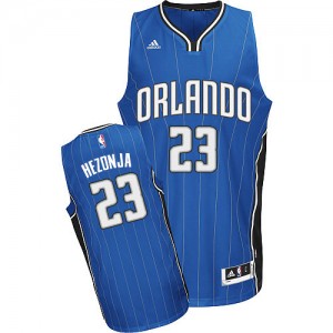 Orlando Magic Mario Hezonja #23 Road Swingman Maillot d'équipe de NBA - Bleu royal pour Homme