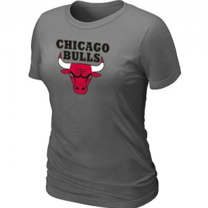 T-Shirt Gris foncé Big & Tall Chicago Bulls - Femme