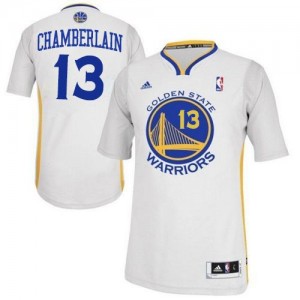 Golden State Warriors #13 Adidas Alternate Blanc Swingman Maillot d'équipe de NBA pas cher en ligne - Wilt Chamberlain pour Homme