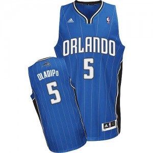 Maillot NBA Orlando Magic #5 Victor Oladipo Bleu royal Adidas Swingman Road - Homme