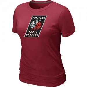 T-Shirt NBA Portland Trail Blazers Big & Tall Rouge - Femme