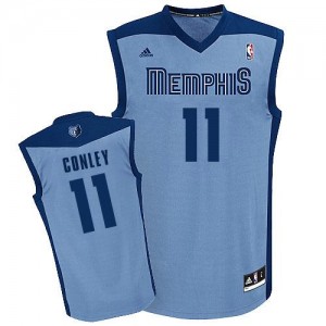 Memphis Grizzlies Mike Conley #11 Alternate Swingman Maillot d'équipe de NBA - Bleu clair pour Homme