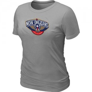 T-Shirt NBA New Orleans Pelicans Gris Big & Tall - Femme