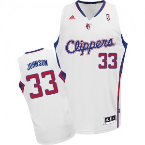 Maillot Swingman Los Angeles Clippers NBA Home Blanc - #33 Wesley Johnson - Homme