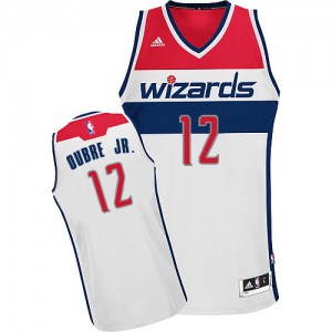 Maillot NBA Blanc Kelly Oubre Jr. #12 Washington Wizards Home Swingman Homme Adidas
