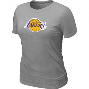 Los Angeles Lakers Big & Tall Gris T-Shirt d'équipe de NBA boutique en ligne - pour Femme