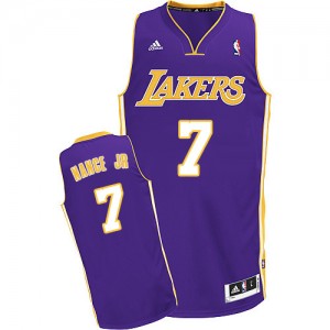 Maillot Adidas Violet Road Swingman Los Angeles Lakers - Larry Nance Jr. #7 - Homme