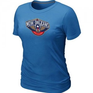 T-Shirt NBA Bleu clair New Orleans Pelicans Big & Tall Femme